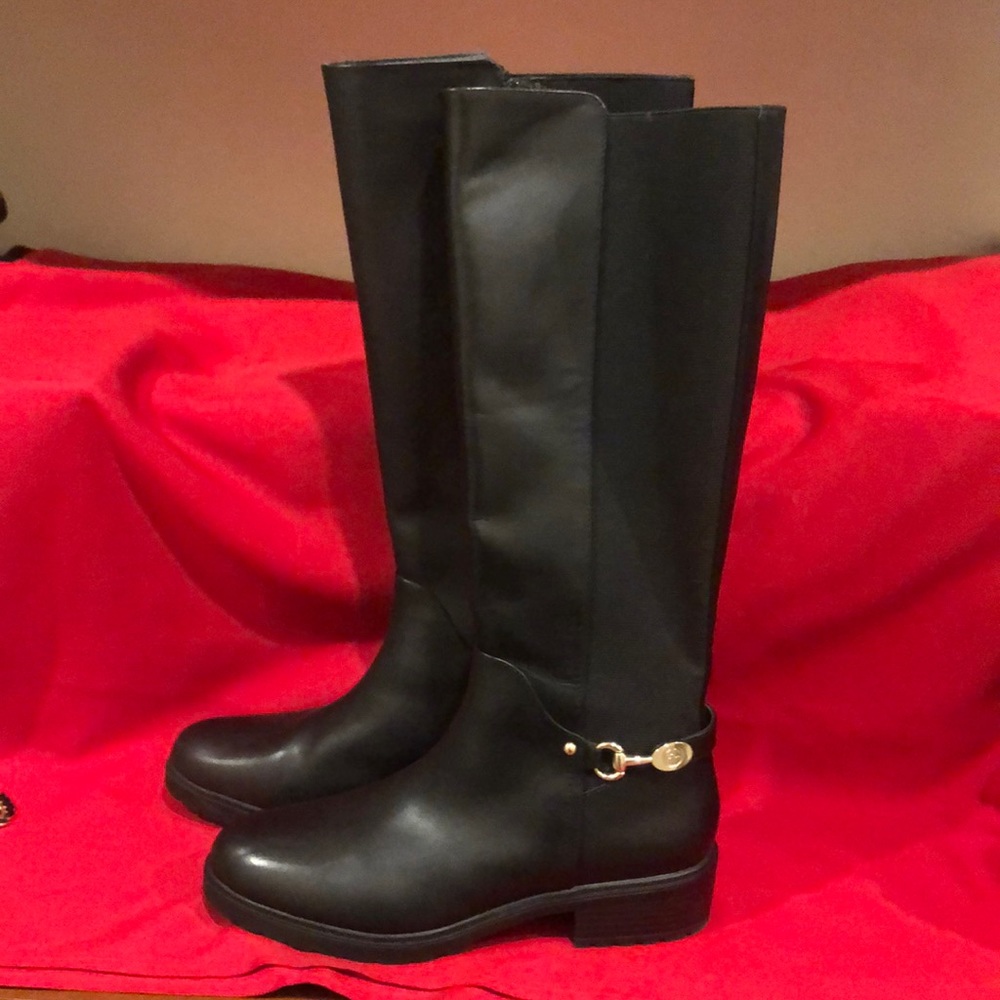 GB riding boots.
